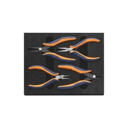 Garant 4 Pc ESD Pliers Set in Foam 973210 4